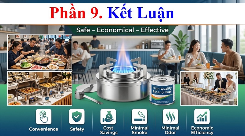 Cồn Nước Cho Quán Ăn – Giải Pháp Nhiên Liệu Tiện Lợi, An Toàn Và Tiết Kiệm